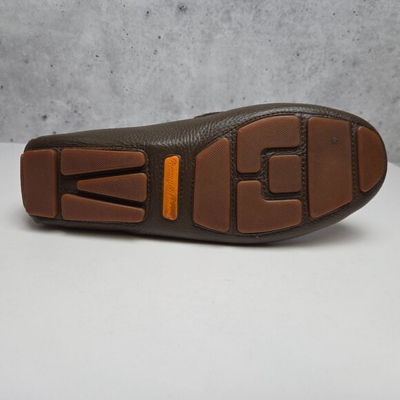 Tommy Bahama Brown Leather Driving Loafers Ballast Size Mens 8.5 - Picture 9 of 10